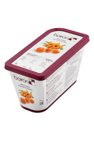 DV Boiron fruitpuree duindoorn 100%, zonder toegevoegd suiker 1 KG/BA