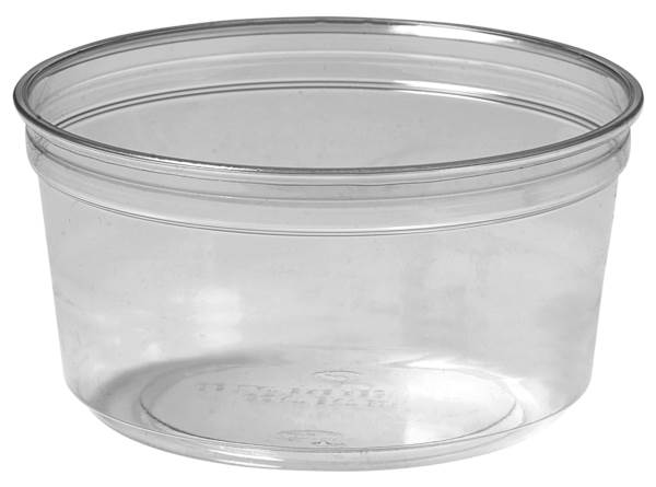 Duni Deli-Schale Crystal, transparent, 375ml, 116x116x61mm, 35 Stück, (177066) 1 PK