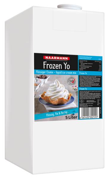 Naarmann frozen yoghurt Eismix, Bag-in-Box, 5 L/BX ungekühlt haltbar