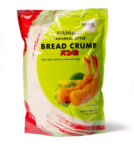 Yama panko 1 KG/ZK japans broodkruim neemt weinig vet op en geeft een mooi krokante paneerlaag
