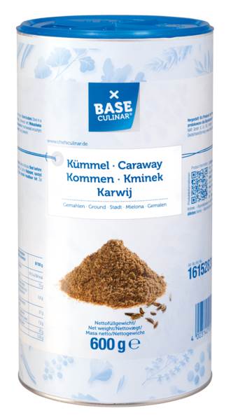 Base Culinar BC spice tin caraway ground 600g 0.6 KG/TN