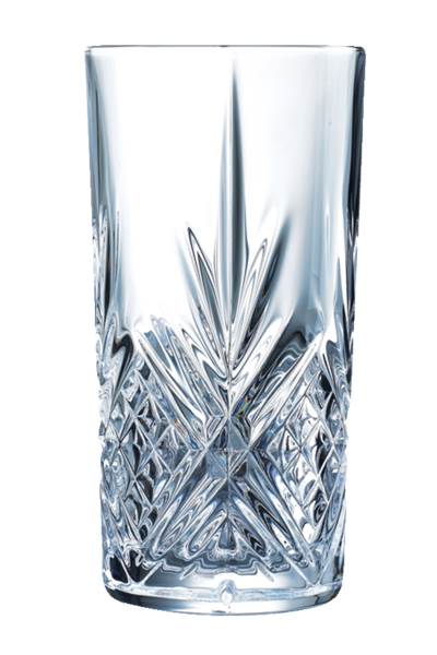Arcoroc Szklanka Long do drinków 380 ml, H 146,5 mm, śr. 74 mm, szkło hartowane, 1 ST , seria Broadway, nr kat.ARC L7255