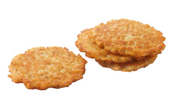 Mr Aviko Placki ziemniaczane 60g, klasyczne z cebulą, wegańskie, wstępnie podpieczone, 25 ST/TB