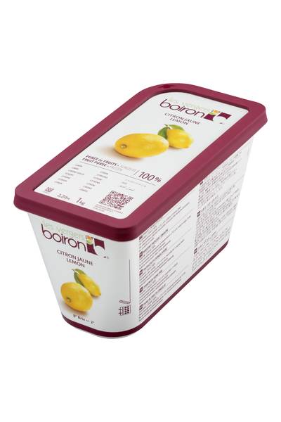 DV Boiron fruitpuree citroen 100%, zonder toegevoegd suiker 1 KG/BA