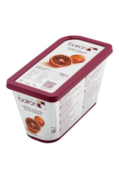 DV Boiron fruitpuree bloedsinaasappel 100%, zonder toegevoegd suiker 1 KG/BA