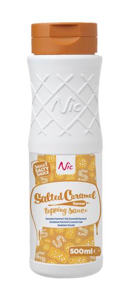 NIC salted caramel topping 500 ML/FL