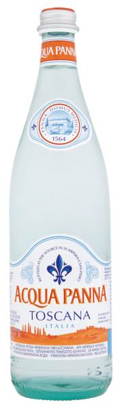 Acqua Panna Woda niegazowana, butelka szklana, bezzwrotna, 0,75 L/BU