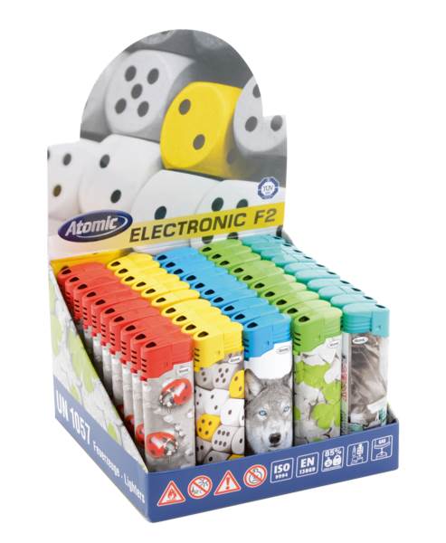 Atomic Feuerzeug "Maxi" 50er, mit Kindersicherung 1 ST