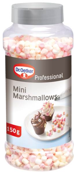 Dr.Oetker Professional Dekor Mini Marshmallows, (1-39-252324) 150 G/DS