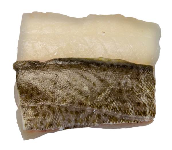 Kabeljauwloin met vel, 120 gram geportioneerd 0,12 KG/ST