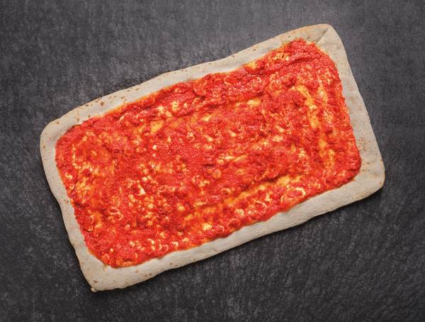 TK GIA Pizza Familia Pomodoro, 48x28cm, 750g, 10 ST/KT Pizza mit Tomatensauce