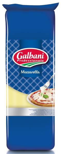 Galbani Mozzarella, ser półtwardy, niedojrzewający, blok, waga niestandaryzowana, 2 KG/ST