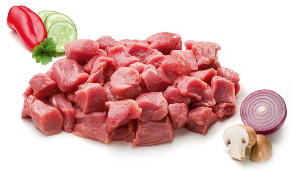 Star Culinar Varkens kophaas in blokjes ca. 3x3cm per kilo vacuum 1 KG/ZK