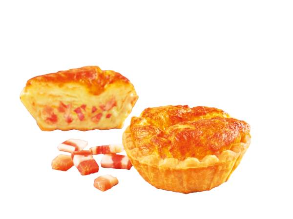 TK Bonnevit DF Quiche lorraine raw 90x40g 90 PC/CT