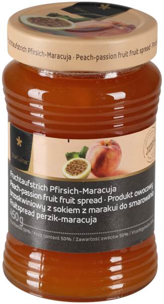 Star Culinar Fruchtaufstrich Pfirsich-Maracuja, 450 G/GL