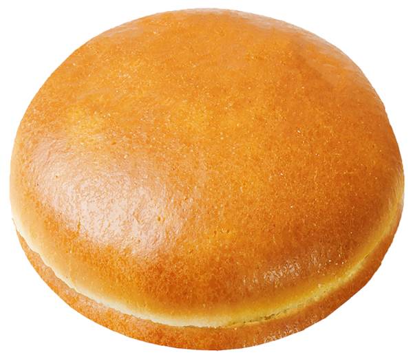 Mr La Lorraine Bułka do hamburgera Brioche 5", 86g, rozmróź&podaj, przekrojona, pszenna, 24 ST/KT , wysokość ok.4cm, średnica ok.12cm, (4010091)