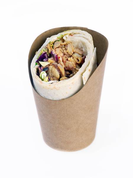 Doner wrap met kip, halve wrap 200 GR/PK
