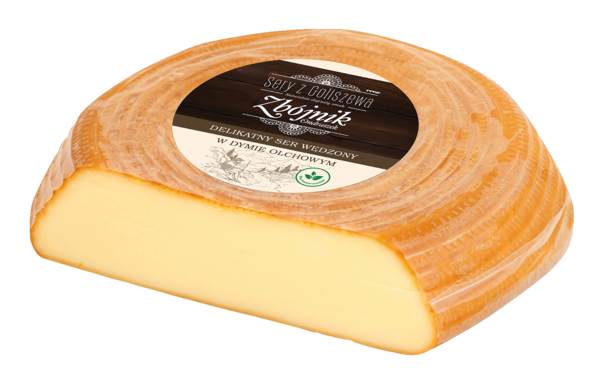 Ser wędzony Zbójnik "delikatny ser wędzowny w dymie olchowym" ok. 1,6 KG/ST