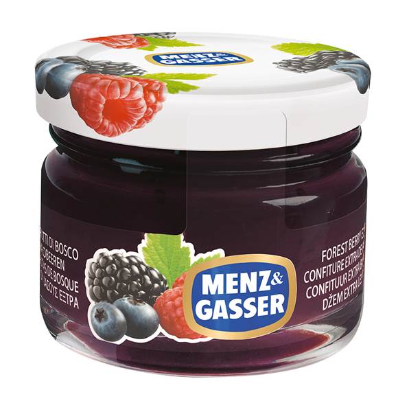 Menz&Gasser M&G dżem/konfitura dzikie jagody extra48x28g 48 ST/KT