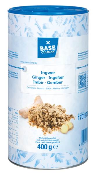 Base Culinar gemalen gember, strooibus 0,4 KG/BL