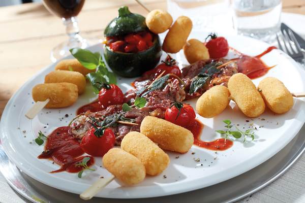 TK Schnefrost Kroketten lang, 2,5 KG/BT Stück ca. 20g, aus frischem Kartoffelpüree, paniert und mild gewürzt