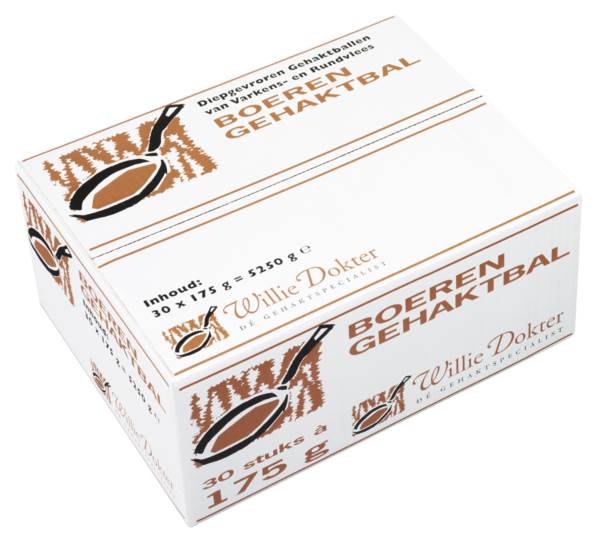 DV Willie Dokter boerenbal 175gr 30 ST/DS