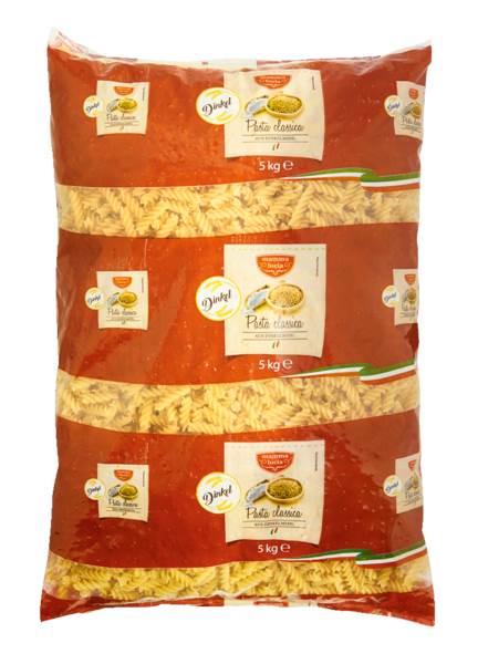 Mamma Lucia Dinkel Fusilli Spiralen 5 KG/BT