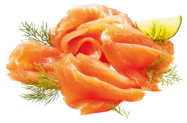 TK Base Culinar Räucherlachs geschnitten, Trim D, ohne Haut, Injektionssalzung, vakuumiert, 1 KG/PK aus Salmo Salar, Norwegen