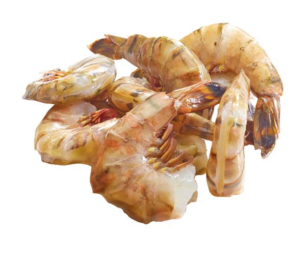 TK Star Culinar Black Tiger Garnelen "Easy Peel", roh, IQF, 20% Glasur, 13-15 Stück per lb, 1 KG/BT o.Kopf,Rücken geschlitzt&entdarmt, m.Schale,m.Trinkwasser, Nettofüllgew.: 0,8 kg