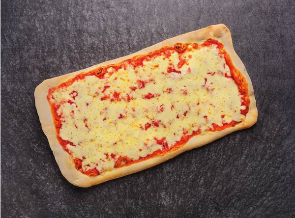 TK GIA Pizza Familia Margherita, 48x28cm, 950g, 10 ST/KT mit Tomatensauce und Mozzarella