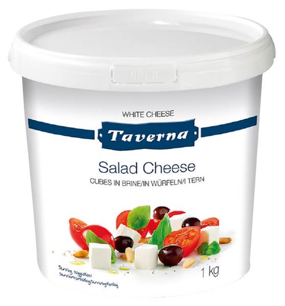 Taverna ser sałatkowy, 45% tłuszczu, w solance, w kostkach 1 KG/WD