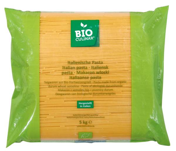 Bio Culinar BIC ORG Spaghetti          5kg 5 KG/BG