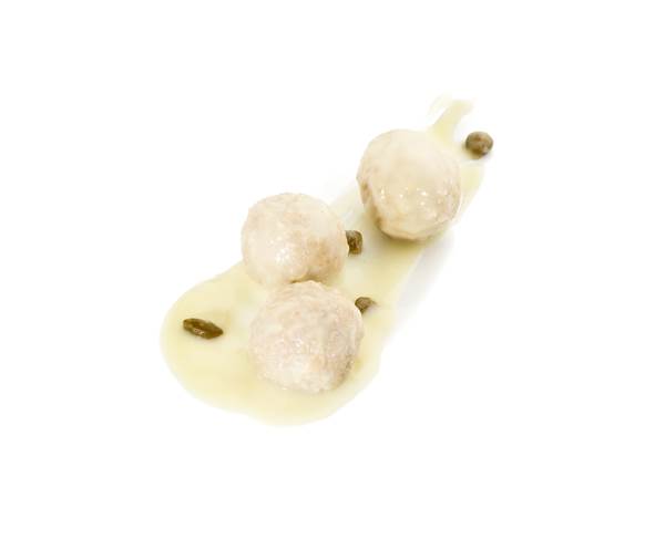 TK Star Culinar Hi Taste Königsberger Klopse in cremiger Sauce mit Kapern, Fleischeinwaage ca. 48 Stück, 3 KG/BT à ca. 25 g, im Kochbeutel, Portionsvorschlag 250 g,