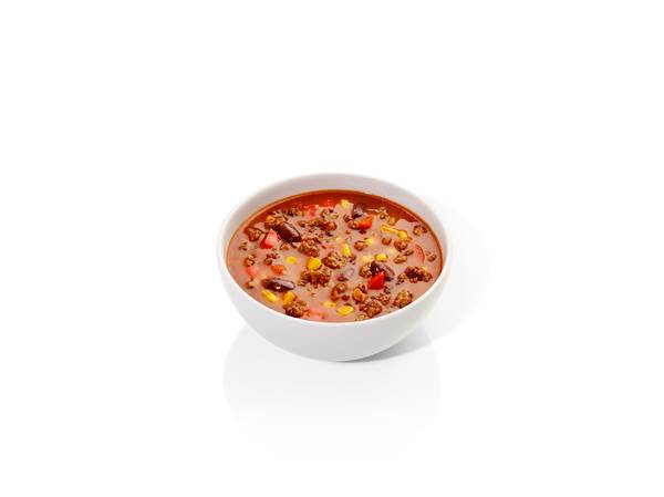 TK Meisterfrisch Hi Taste Chili con Carne, im Kochbeutel, 3 KG/BT Rinderhackfleisch in Tomatensauce mit Gemüse, FEW 22%, PV 375g,