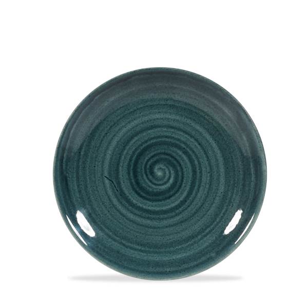 Churchill Stonecast Patina bord plat 16,5cm Rustic Teal 1 ST