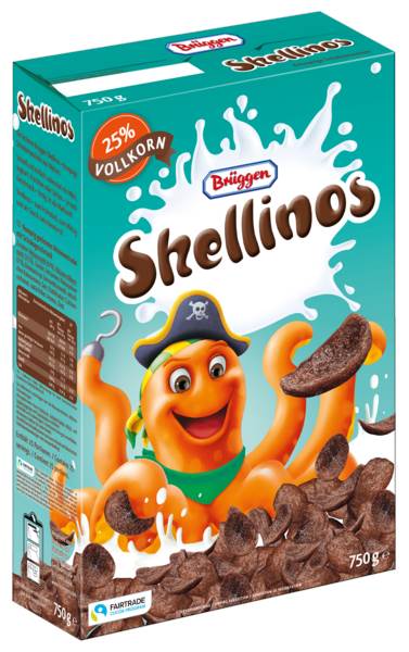 Brüggen Brüggen Shellinos Chocolate Sh 0.75 KG/PK