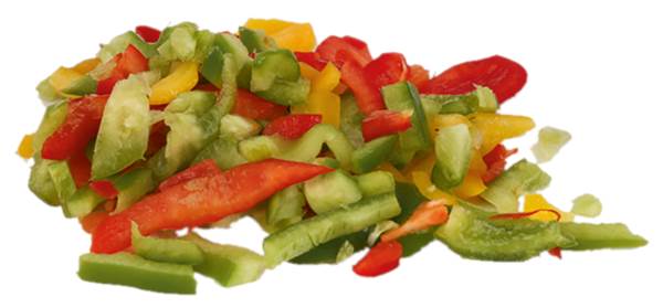 AGF mix van paprika reepjes 1 KG