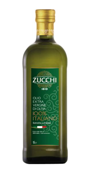 Zucchi olijfolie extra vierge, 100% Italiaans 1 L/FL