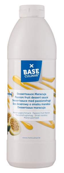 Base Culinar Dessertsauce Maracuja, 1 KG/FL