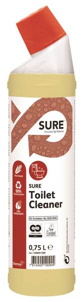 Diversey SURE Toilet Cleaner, Toiletten- u. Urinalreiniger, (100891589) 750 ML/FL