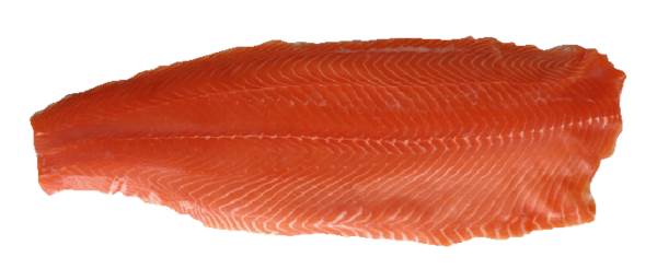 MOWI Łosoś atlantycki filet, ze skórą, trym D, świeży, ok. 8 KG/BX