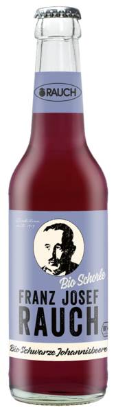 Rauch FJR Bio Schorle Schwarze Johannisbeere, MW, 0,33 L/FL