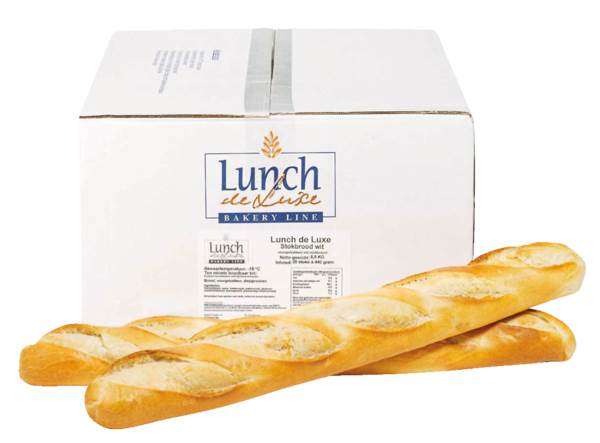 DV Deluxe stokbrood wit 440gr 20 ST/DS