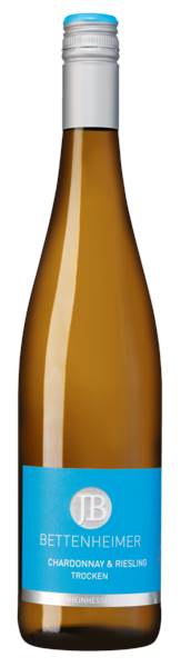 DE Rheinhessen Chardonnay & Riesling QW, 0,75 L/FL Weingut Bettenheimer, trocken, weiß