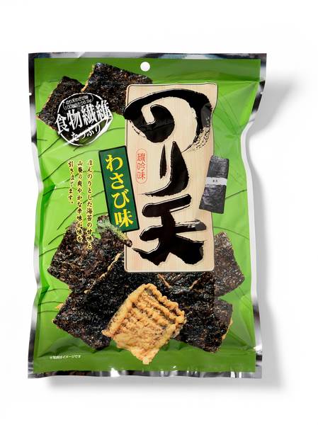 Maruka noriten wasabi 60 GR/ZK crackers van tempura en zeewier