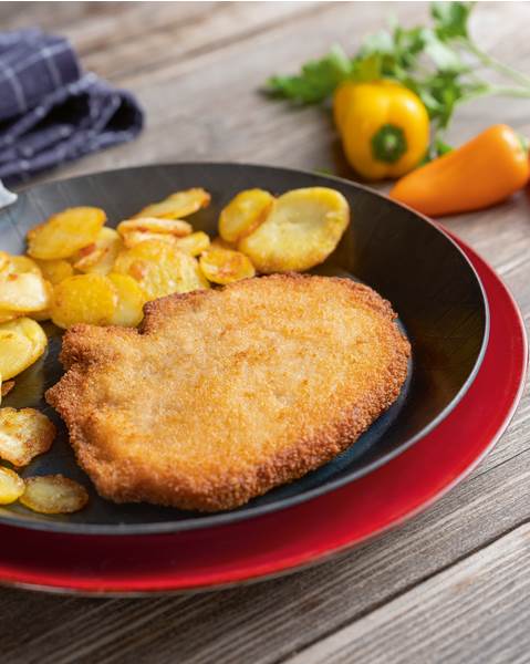 TK Die Schnitzelmacher Kotelett, paniert, vorgebraten, ca. 50x ca.150g, 7,5 KG/KT