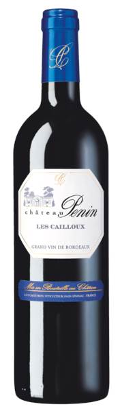 Chateau Penin Les Cailloux Bordeaux Supérieur AOP, wino czerwone, wytrawne, 0,75 L/BU