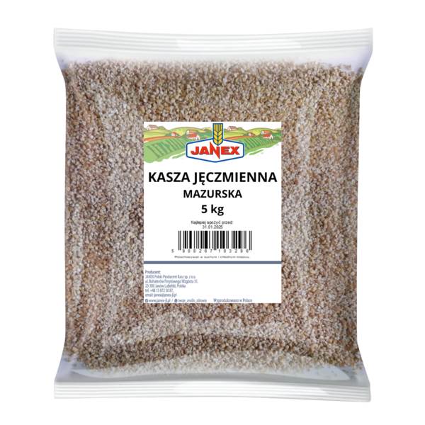 Janex Kasza jęczmienna mazurska (perłowa), 5 KG/WO