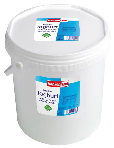 Volle yoghurt, naturel, 3,5% vet 10 KG/EM