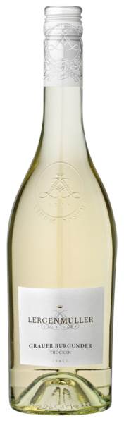DE Pfalz Grauburgunder G.U., 0,75 L/FL WG Lergenmüller, trocken, lebendig und leicht mit feiner Fruchtsäure, weiss